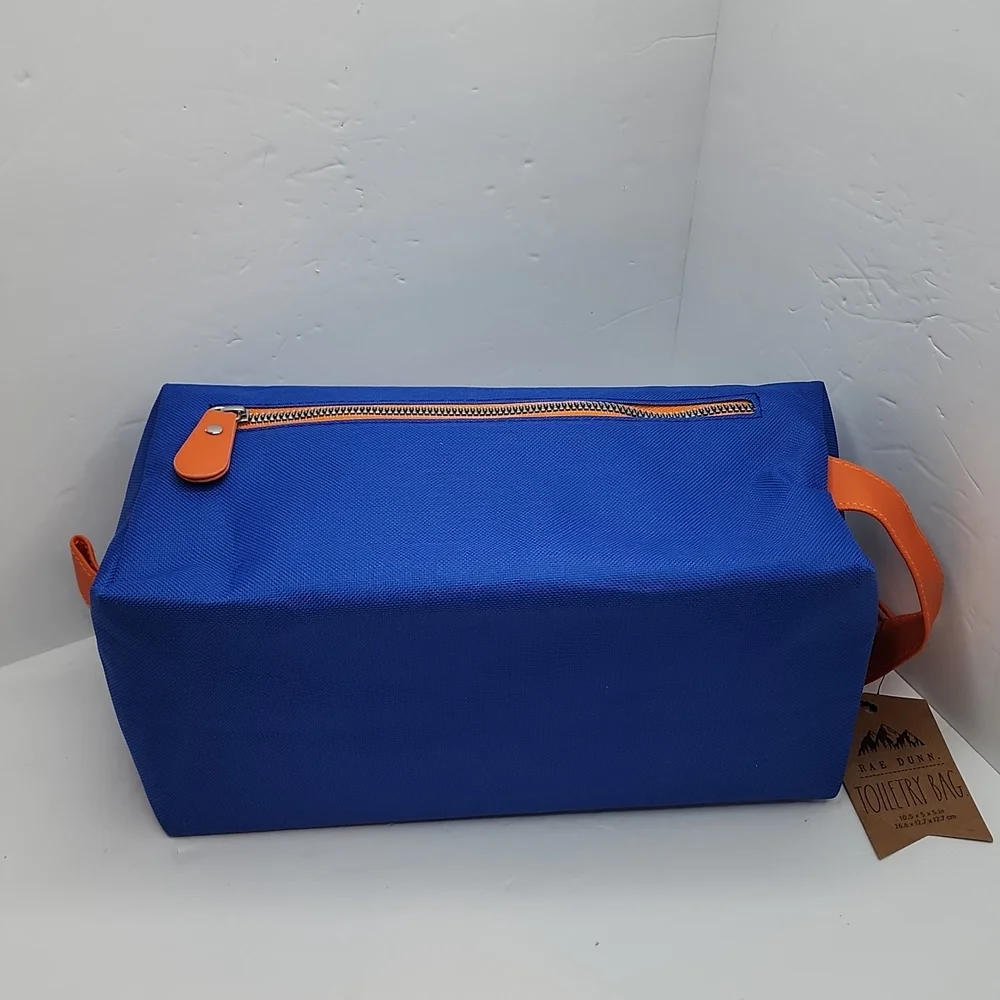 RAE DUNN Toiltry BAG BLUE